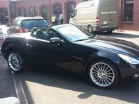 Gebraucht Mercedes SLK200 184 PS (135 kW) 2010 Schwarz Cabrio