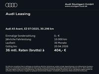 Gebraucht Audi A5 Ambiente 204 PS (150 kW) 2025 Mythosschwarz metallic Kombi