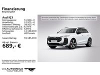 Neu Audi Q3 S-Line 150 PS (110 kW) 2025 Weiß SUV