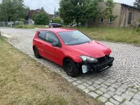 Gebraucht VW Golf VI Trendline 80 PS (58 kW) 2009 Rot Kleinwagen