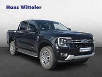 Gebraucht Ford Ranger Limited 170 PS (125 kW) 2024 Obsidianschwarz metallic Pickup