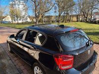 Gebraucht BMW 114 Advantage 102 PS (75 kW) 2014 Schwarz Kleinwagen