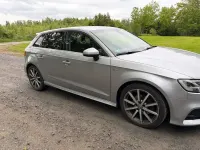 Używany Audi A3 S-Line 150 KM (110 kW) 2019 Srebrny Sedan/Limuzyna