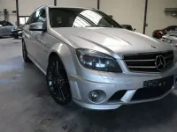 Gebraucht Mercedes C63 AMG Avantgarde 457 PS (336 kW) 2009 Silber Limousine