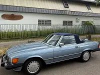 Gebraucht Mercedes 560 231 PS (169 kW) 1988 Blau Cabrio