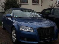 Gebraucht Audi A3 Attraction 102 PS (75 kW) 2009 Blau Kleinwagen