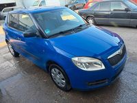 Gebraucht Skoda Fabia 69 PS (50 kW) 2009 Blau Kleinwagen