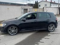 Gebraucht VW Golf VII R-line 150 PS (110 kW) 2015 Schwarz Limousine