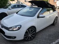 Gebraucht VW Golf Cabriolet 160 PS (117 kW) 2013 Weiß Cabrio