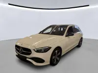 Gebraucht Mercedes C220 Night 200 PS (147 kW) 2021 Polarweiss  unilack Kombi