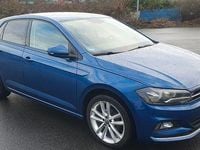 Gebraucht VW Polo Highline 95 PS (69 kW) 2021 Blau Kleinwagen