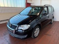 Gebraucht VW Touran Trendline 140 PS (102 kW) 2008 Schwarz Van / Kleinbus