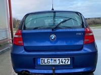 Gebraucht BMW 116 122 PS (89 kW) 2008 Blau Kleinwagen
