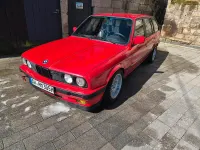 Gebraucht BMW 318 115 PS (84 kW) 1990 Rot Kombi