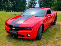 Gebraucht Chevrolet Camaro 315 PS (231 kW) 2011 Rot Coupé