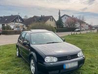 Gebraucht VW Golf IV 75 PS (55 kW) 2000 Schwarz Kleinwagen