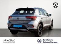 Gebraucht VW T-Roc Style 150 PS (110 kW) 2022 Pyrit silber metallic/deep black perleffekt SUV