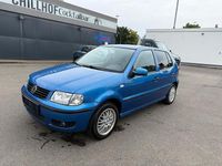 Used VW Polo Basis 60 HP (44 kW) 2000 Blue Sedan