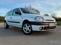 Gebraucht Renault Clio 75 PS (55 kW) 2000 Weiß Kleinwagen