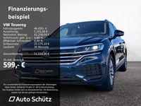 Gebraucht VW Touareg Basis 286 PS (210 kW) 2021 Aquamarinblau metallic SUV