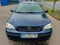 Gebraucht Opel Astra 101 PS (74 kW) 2002 Blau Limousine