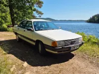 Gebraucht Audi 100 68 PS (50 kW) 1988 Weiß Limousine