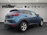 Gebraucht Mazda CX-3 Exclusive 120 PS (88 kW) 2018 Turmalinblau metallic SUV