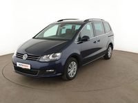 Gebraucht VW Sharan Comfortline 150 PS (110 kW) 2017 Blau Van / Kleinbus