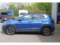 gebraucht VW T-Cross - 1.0 TSI DSG United LED, ACC, AHK Klima