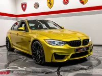 Używany BMW M3 Performance 431 KM (317 kW) 2015 Żółty Sedan/Limuzyna