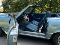 gebraucht Mercedes SL450 1975 V8 Blau Chrom R107 Cabrio