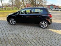 Gebraucht Opel Corsa Edition 95 PS (69 kW) 2017 Schwarz Kleinwagen