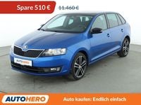 Gebraucht Skoda Rapid Emotion Plus 110 PS (80 kW) 2016 Blau Kleinwagen