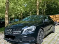 Gebraucht Mercedes A200 AMG line 158 PS (116 kW) 2015 Schwarz Limousine