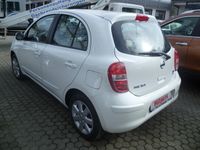 Gebraucht Nissan Micra 80 PS (58 kW) 2012 Weiß metallic Kleinwagen