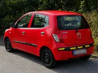 Gebraucht Hyundai i10 67 PS (49 kW) 2009 Rot Kleinwagen