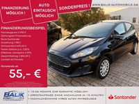 Gebraucht Ford Fiesta Trend 80 PS (58 kW) 2014 Schwarz Kleinwagen