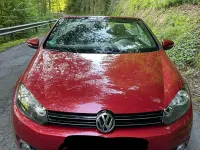 Gebraucht VW Golf 105 PS (77 kW) 2011 Rot Cabrio