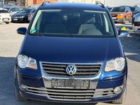 Gebraucht VW Touran Trendline 105 PS (77 kW) 2009 Blau Van / Kleinbus