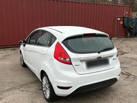 Gebraucht Ford Fiesta 2009 Weiß Kleinwagen