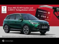 Neu MG ZS Luxury 197 PS (144 kW) 2026 Emerald green SUV