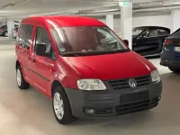 Gebraucht VW Caddy Life 80 PS (58 kW) 2009 Rot Van / Kleinbus