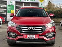 Gebraucht Hyundai Santa Fe Premium 200 PS (147 kW) 2017 Rot SUV
