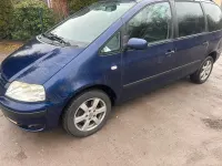 Usata VW Sharan 131 CV (96 kW) 2003 Blu Monovolume