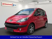 Gebraucht Peugeot 1007 Premium 109 PS (80 kW) 2009 Rot Van / Kleinbus