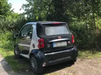 Gebraucht Smart ForTwo Cabrio 61 PS (44 kW) 2003 Schwarz Cabrio