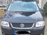 Gebraucht VW Touran 105 PS (77 kW) 2004 Schwarz Van / Kleinbus