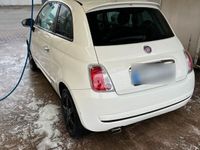 gebraucht Fiat 500 1,2 8V Teilleder, weiß, super Zustand