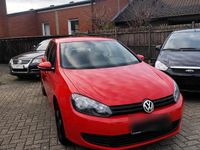 Gebraucht VW Golf VI 80 PS (58 kW) 2011 Rot Kleinwagen