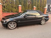 Gebraucht BMW 325 Cabriolet 192 PS (141 kW) 2001 Schwarz Cabrio